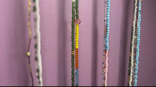 Custom waist beads
